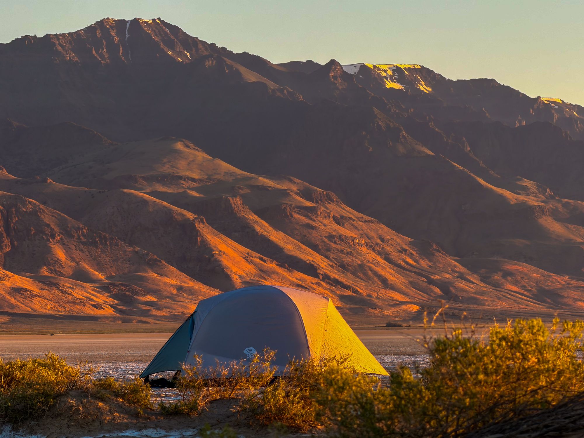 Early morning light on the playa